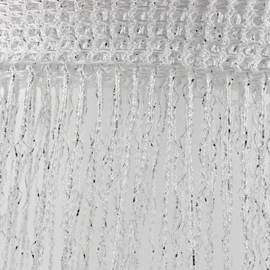 Дверная занавеска с плоской нитью, бахрома, оконная панель, перегородка, декор с кисточками