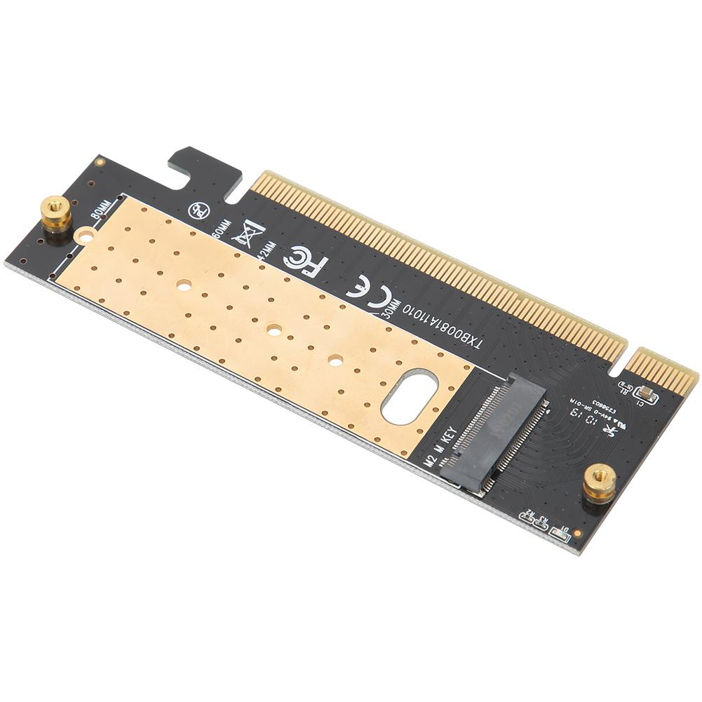 Ключ M M.2 к PCIE3.0 x16 Карта-переходник интерфейса SSD с радиатором для WindowsLinuxMAC