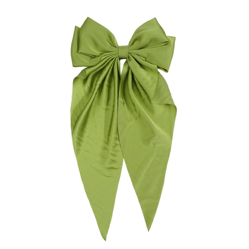 1 шт., новая корейская модная заколка для волос с бантом, однотонная элегантная заколка для волос, головные уборы, аксессуары для волос для девочек и детей