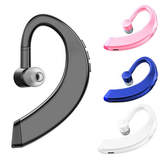 Portable Bluetooth-compatible 5.0 Wireless Ear-hook Business Sports Earphone Headset