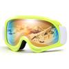 Laberush Ski Snow Goggles with UV Ultra Impact Flat Sports Helmet Adjustable Mountain Includes Goggle Case Kids' Anti-Fog Goggles, Protection,