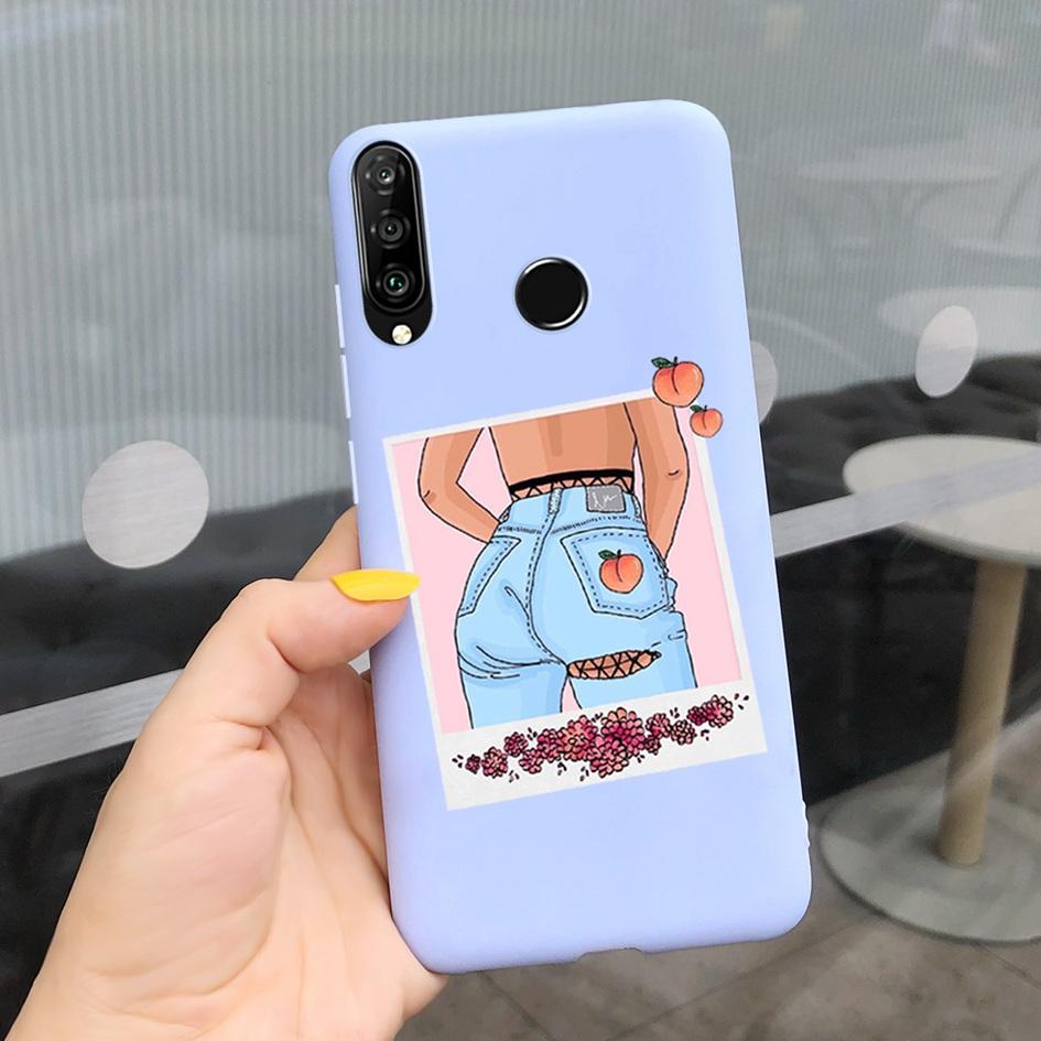 For Huawei P30 Lite Pro Case Fashion Girls Butterfly Bees Soft Fundas For Huawei P30 Pro VOG-L29 ELE-L29 P 30 Lite P30lite Coque