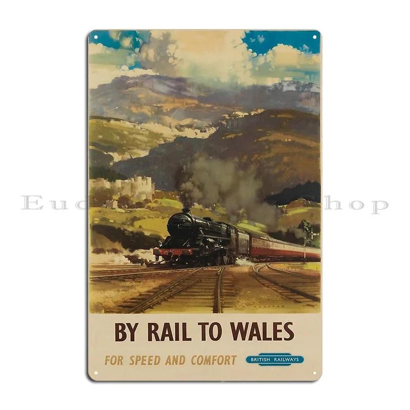 National Parks Travel Vintage Train Travel California Zephyr Canadain Pacific Pacific Railway Peter Ewart Metal Sign Poster