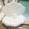 Надувные поплавки для бассейна из ракушек с жемчужным шариком, разнообразное плавающее кресло для бассейна, летняя пляжная вечеринка для взрослых