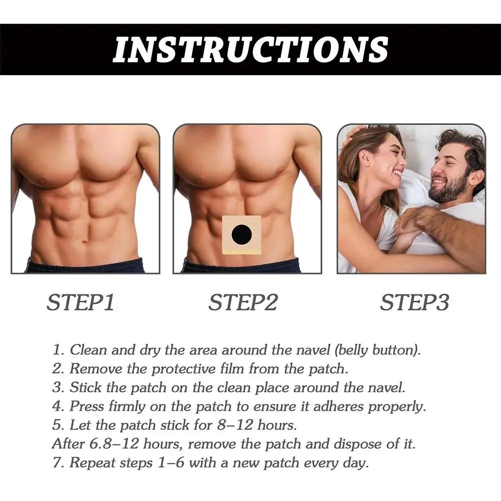 Пластырь для пупка для простаты Комфортный пластырь Уход за мужским телом Согревающий Ян почки и пупочный пластырь Здравоохранение