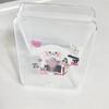 Transparent Card Storage Case Dustproof Flip Storage Box Photocard Storage Box  Stationery