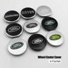 4Pcs 62MM Car Styling Wheel Center Cap Hub Replaced Covers For Land Rover Range Rover Velar Evoque Defender Discovery Freel
