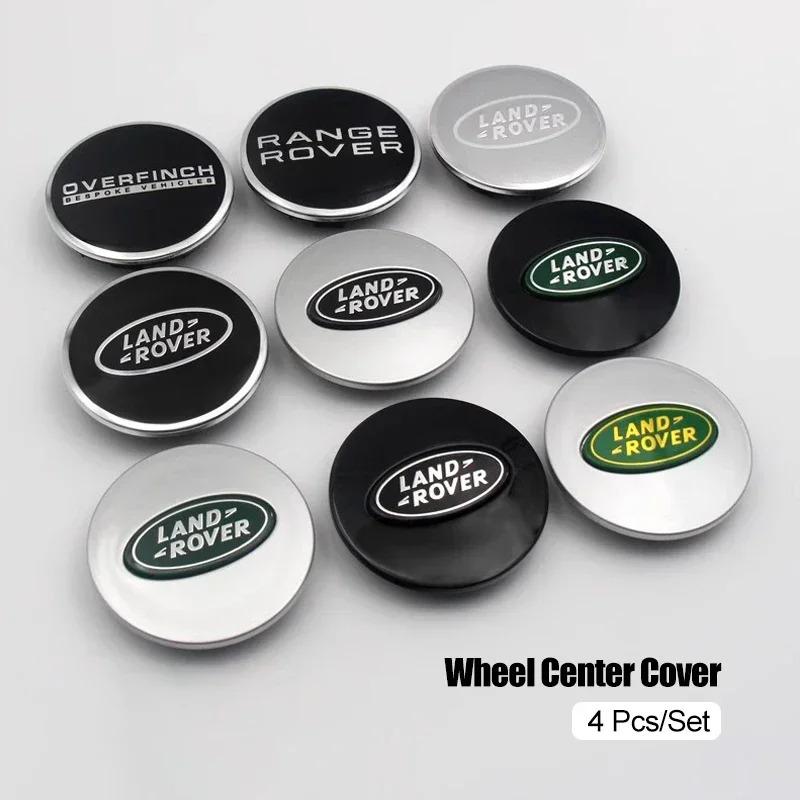 4Pcs 62MM Car Styling Wheel Center Cap Hub Replaced Covers For Land Rover Range Rover Velar Evoque Defender Discovery Freel
