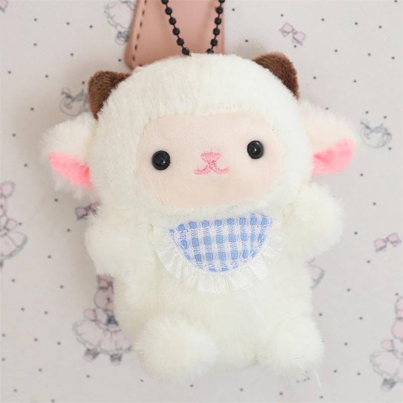 10cm Chicken Elephant Penguin Sheep Plush Toys Fantasy Toy Story Pendant Bag Bacpack Plush Keychain Phone Car Plush Keyrings