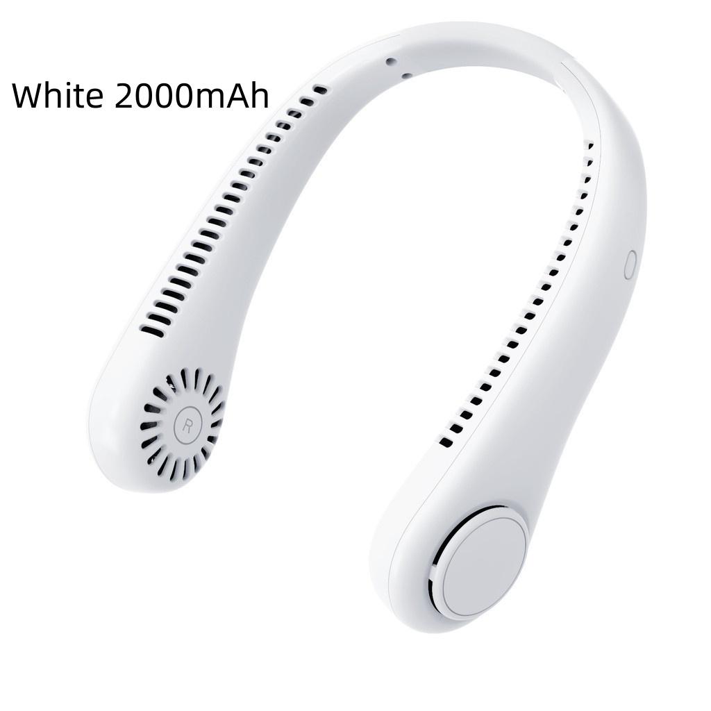 7 Вт Силиконовый шейный подвесной вентилятор Портативный бесшумный безлопастной вентилятор с мощным ветром USB-вентилятор охлаждения 200*250 мм