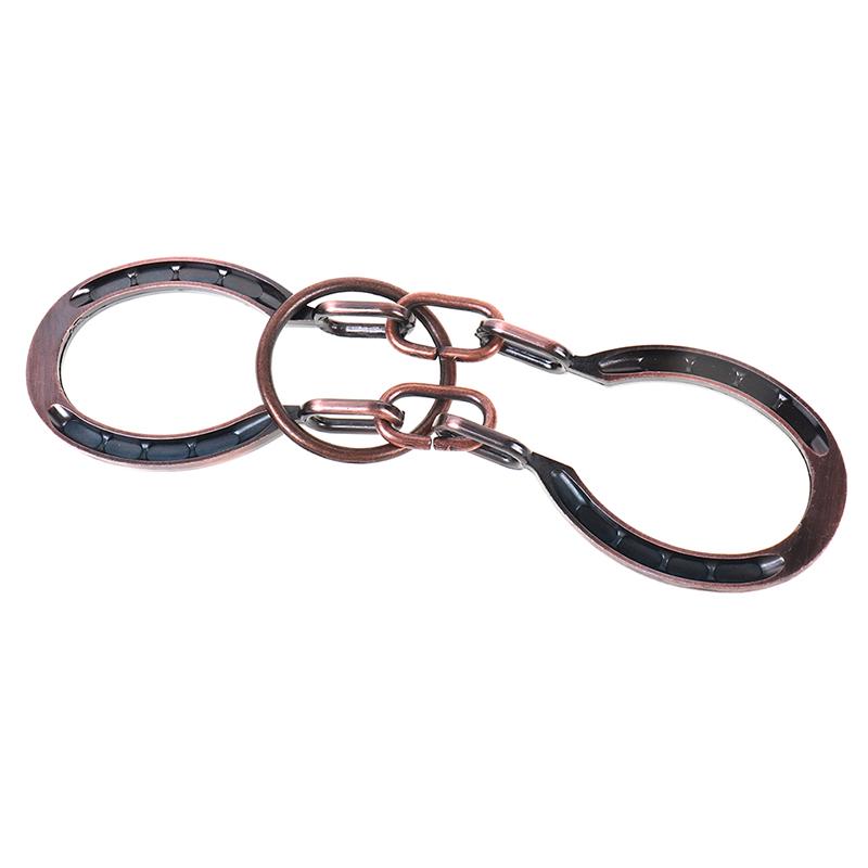 Игрушки-подковы с замком для взрослых и подростков, литые металлические головоломки, игрушки-головоломки