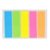 Page Markers Fluorescent Film Transparent Book Tabs Sticky Note Tabs for Page Marking Notebooks