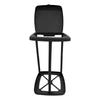 Portable Garbage Bag Auxiliary Rack with Lid Trash Can Holder Waste Storage Frame  Camping