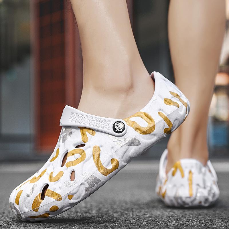 Внешняя торговля 49 больших размеров обувь с отверстиями для купания на открытом воздухе пляжная обувь тапочки камуфляжная сумка сандалии мужские сандалии для переноски