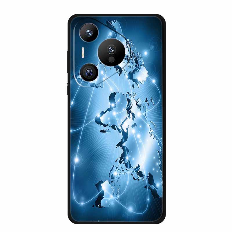Чехол для Honor 400 Pro Honor400 Pro Coque Ударопрочный Черный Силикон ТПУ Мягкая Задняя Крышка Для Honor 400 Pro Чехлы для Телефона 400Pro Сумка