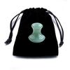 Natural Rose Quartz Gua Sha Scraping Massage Tool Mushroom Shape Crystal Guasha Stone For Spa Relaxing Meditation Massager