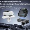 Type C Base Mount Magnetic Charger Dock Bracket for Insta360 Go Ultra Camera Accessories