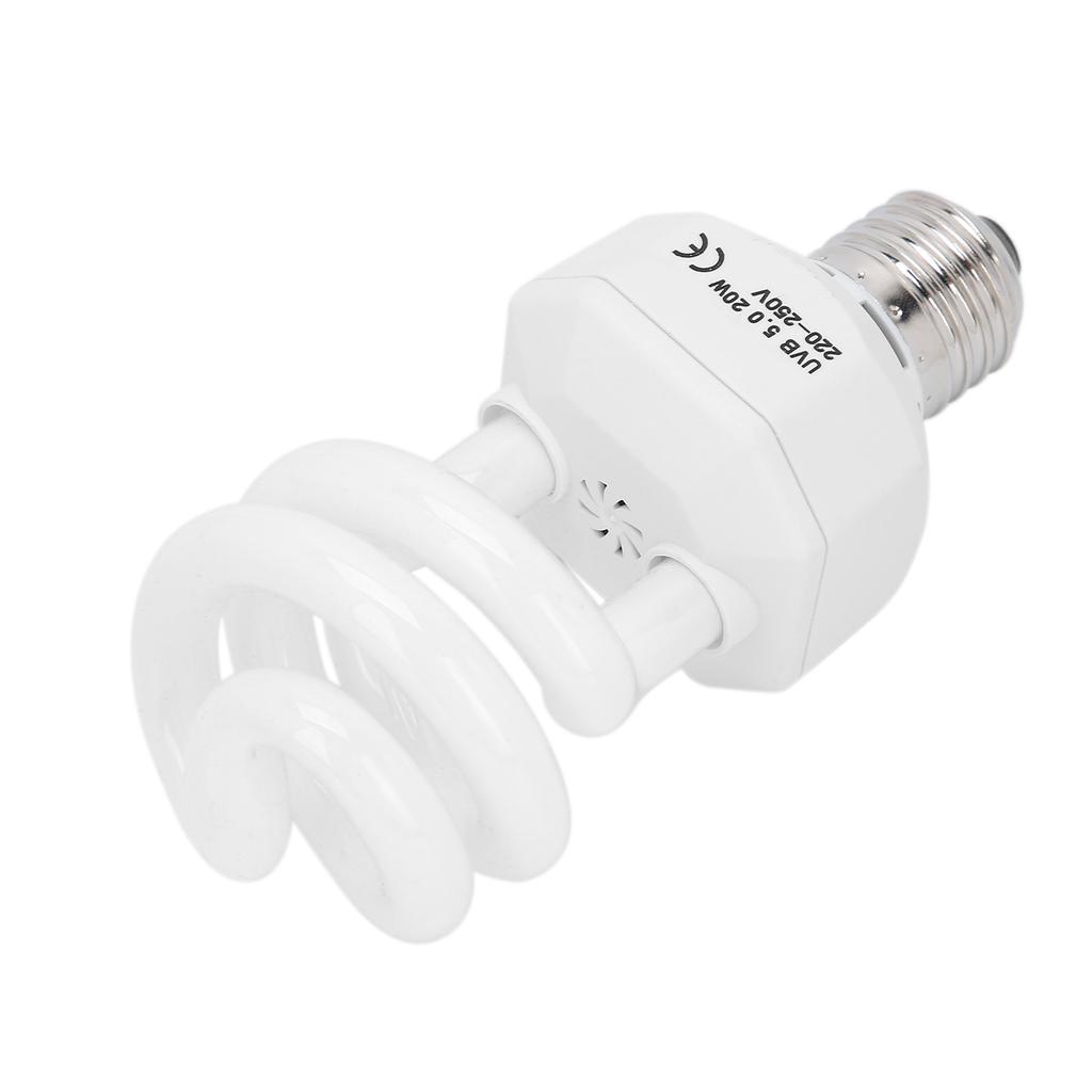 Reptile UVB Energy Saving Lamp Tortoise Lizard Calcium Supplement Plant Ultraviolet Light5.0 20W
