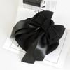 Sweet Bow Snood Ribbon Hairgrips Cover Net Professional Women Spring Clip  Gift