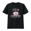 Rugby T Shirt For Unisex And Children Jpeux Pas Jai Rugby Design Sporty Humor Passionate Sports Fans Vintage Washed Breathable