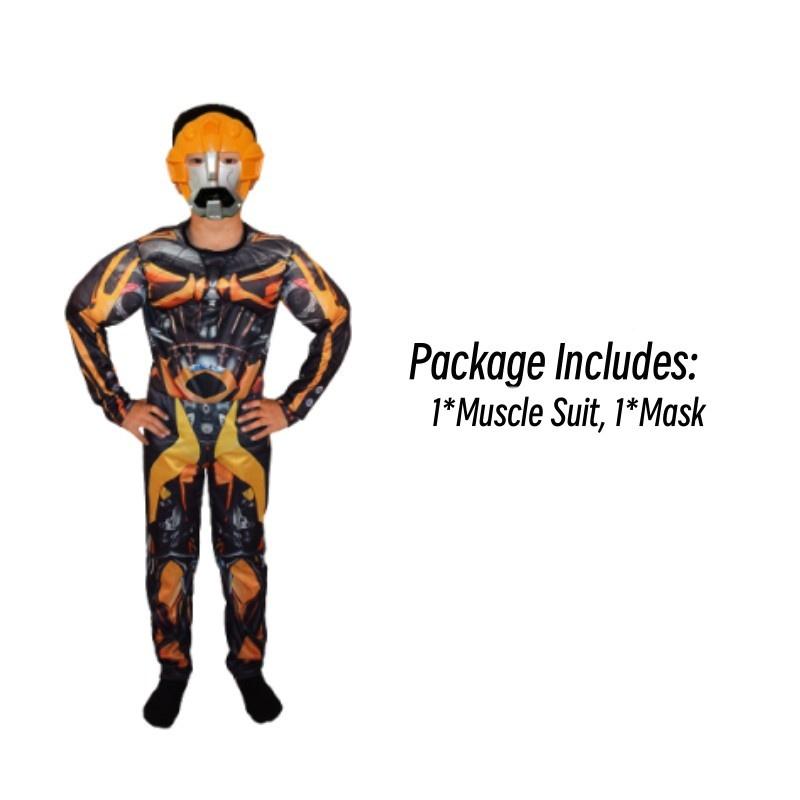 Преобразитесь в героя с нашим детским костюмом Бамблби и Оптимуса Прайма