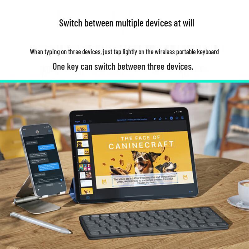 Logitech Keys-To-Go 2 Bluetooth Portable Keyboard
