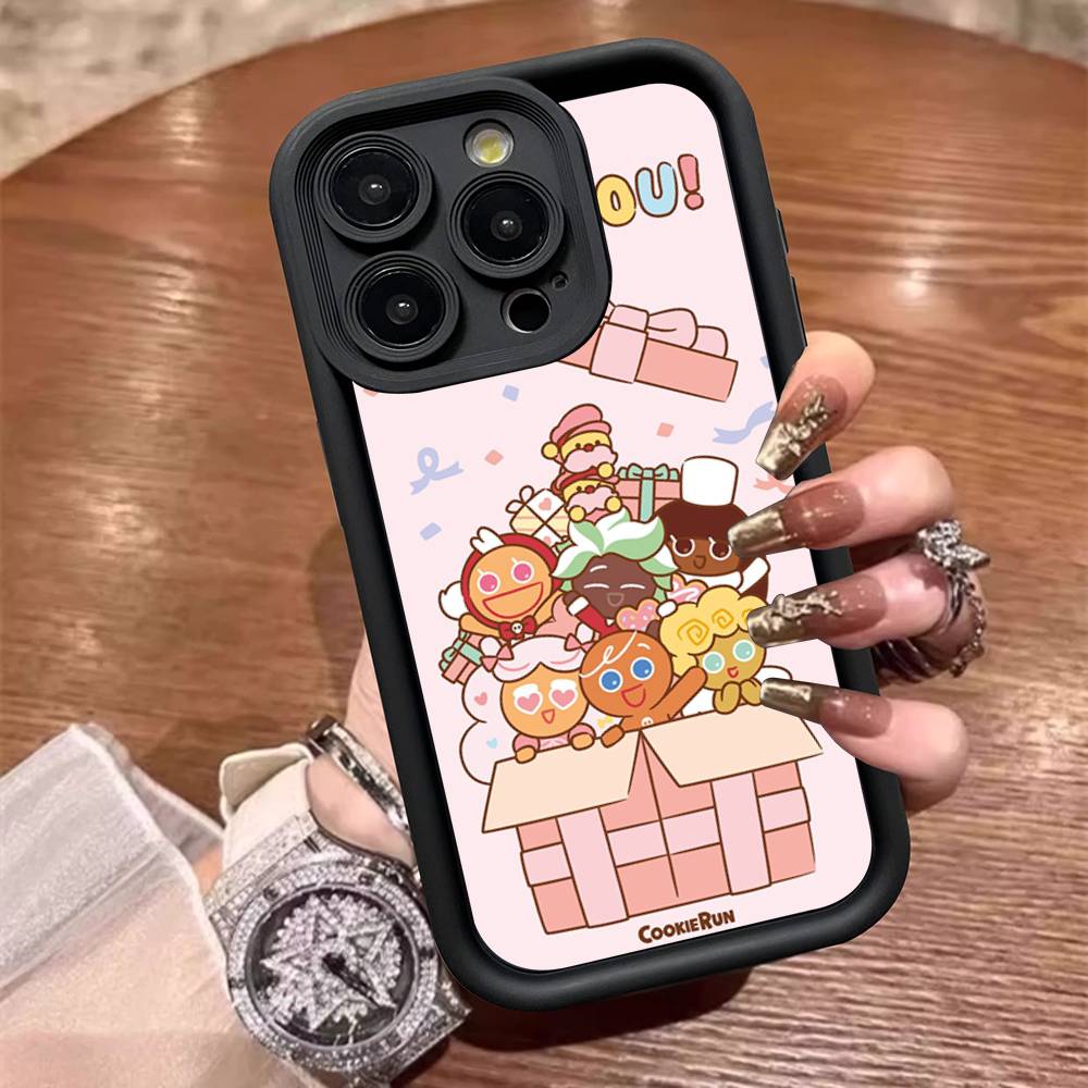 Чехол для телефона для мобильной игры C-Cookie Run Kingdom Для iPhone 17 16 15 13 11 12 14 Pro Max Plus Силиконовая Накладка