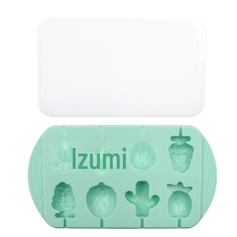 Силиконовая форма для леденцов в форме фруктов с крышкой и форма для сырных палочек