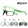 SCVCN Outdoor Photochromic Sunglasses Bicycle UV400 Eyewear Sale Sports Bike Glasses Women Driving Cycling Glasses Man MTB Road 7