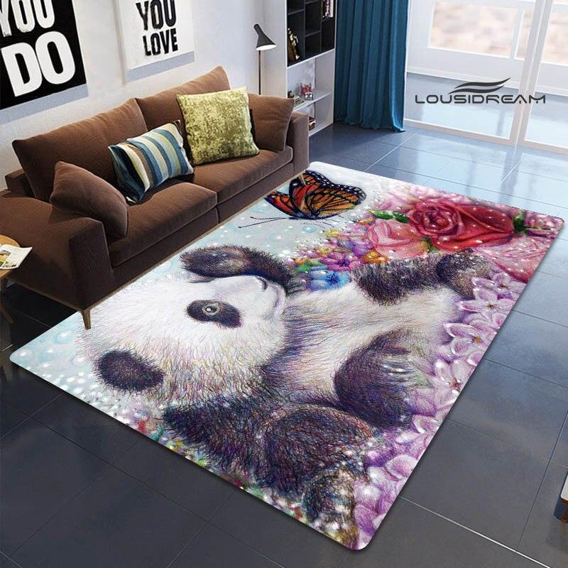 Китайское национальное сокровище ковер с принтом панды и модный реквизит для украшения дома для пикника, реквизит для фотосъемки, подарок на день рождения