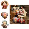 Креативная плюшевая подушка One Piece, мультяшная подушка Луффи, Зоро, Чоппера, детский фестивальный подарок, персонажи)