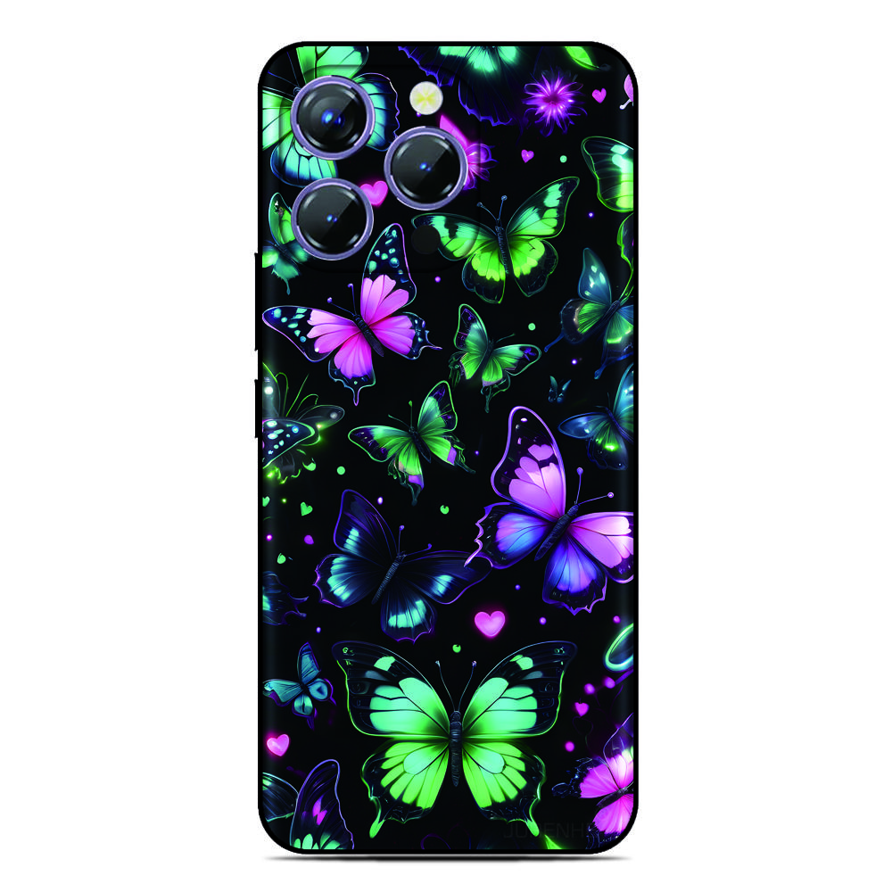 Butterfly Photo Phone Case For TCL NxtPaper 70 Pro K70 Power 4G 605 50 XE 40 XL 20 30 60 SE 60R 5G 40R 505 501 408 406 403 Cover