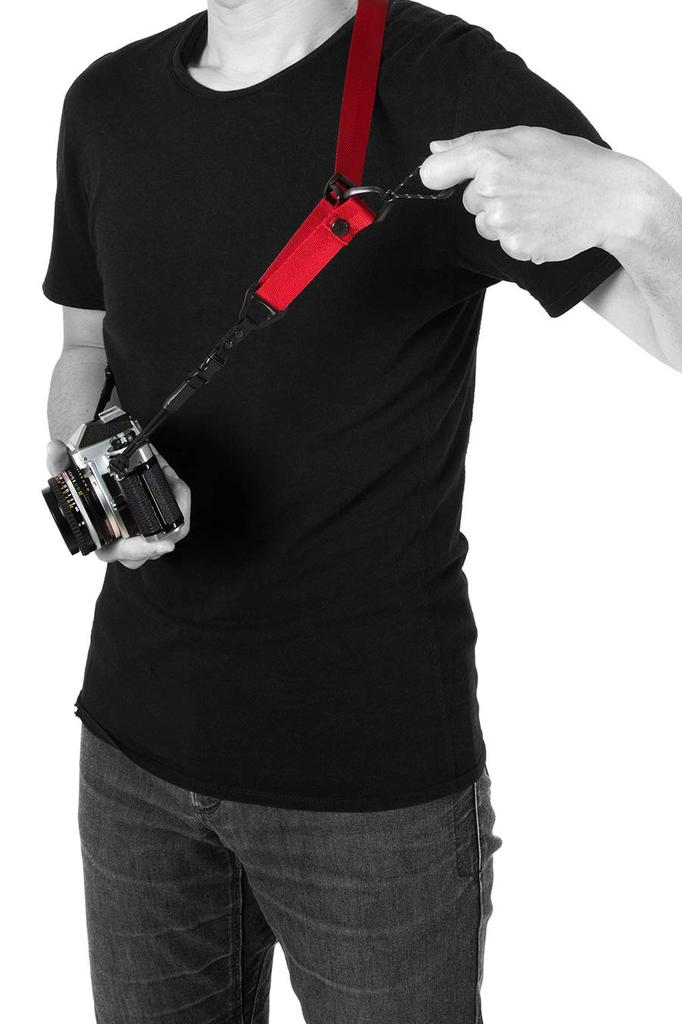 Крепление для ремня камеры Easy Slider, красное, ширина 24 мм, длина ARTISAN&ARTIST ACAM-25RED 720–1150 мм