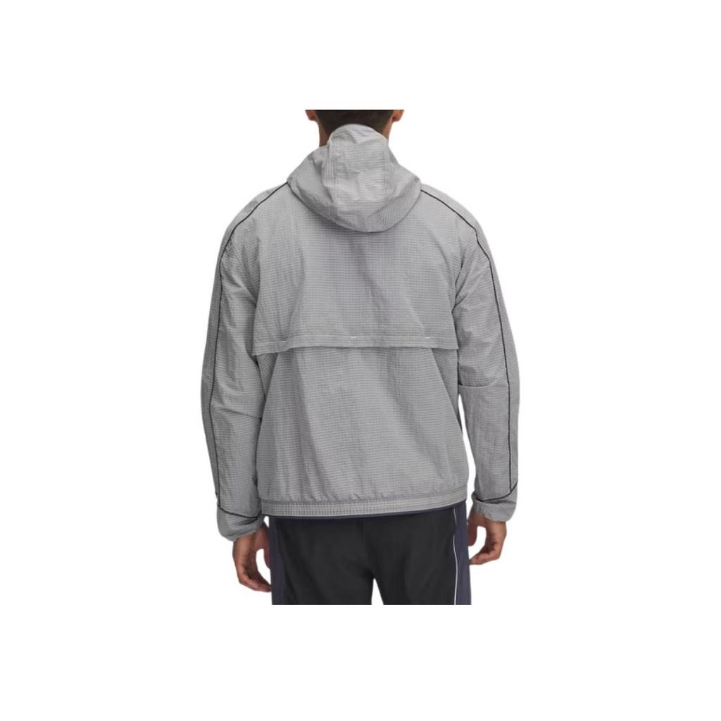 Under Armour Storm SS25 Забег 96 Удобная Модная Универсальная Куртка с Длинным Рукавом Мужская Куртка Белый Кварц 1389825-114