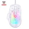 ONIKUMA 12800 точек на дюйм игровая проводная мышь RGB светящиеся прозрачные мыши USB офисная мышь удобная на ощупь