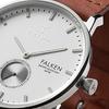 TRIWA Унисекс Парные часы Falken Smoseco Коричневые кожаные серебряные часы [TRIWA] Мужские женские FAST103-CL010212FAST103-CL010212 [Товар]