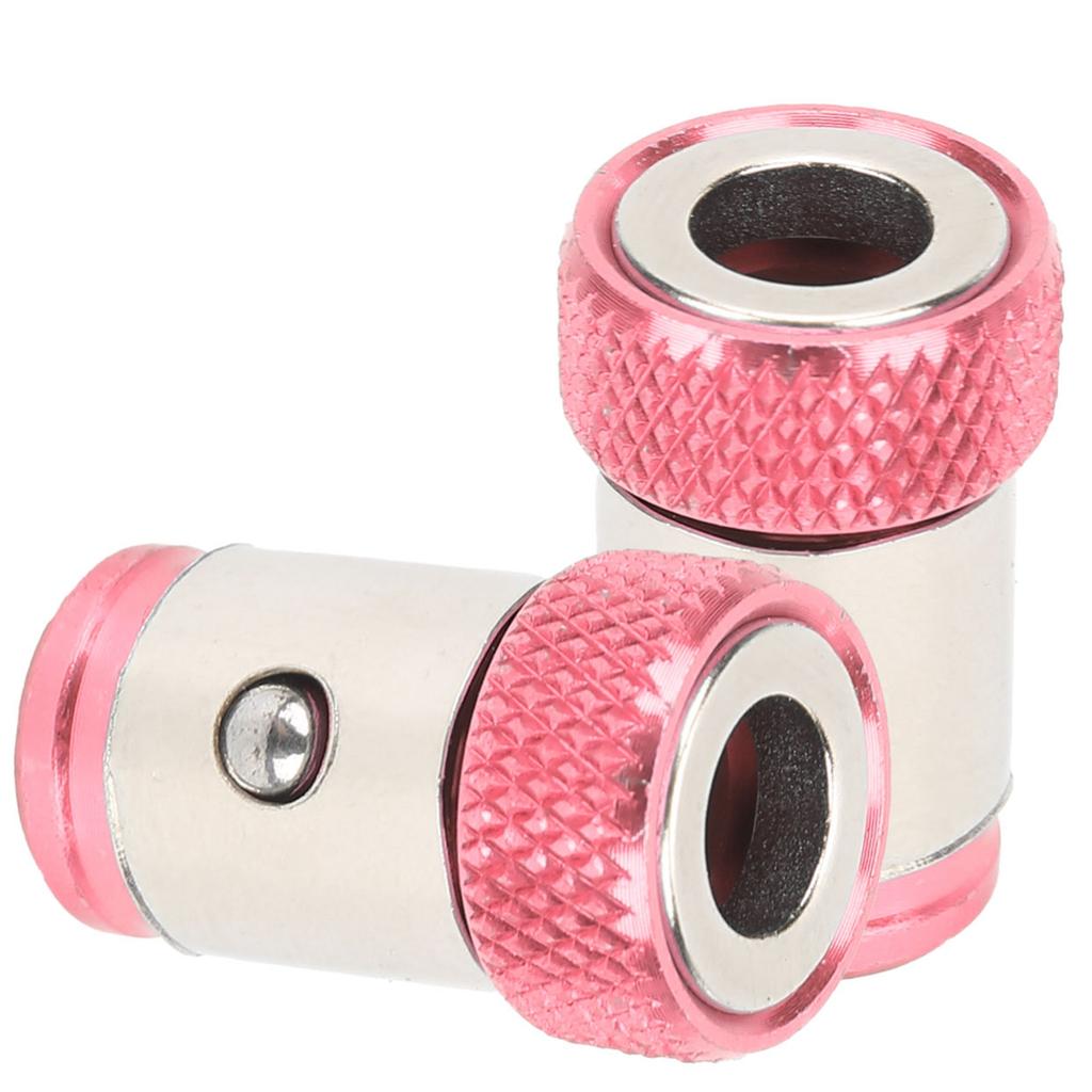 2 шт. Магнитное кольцо Универсальное Метрическое 14 дюймов Магнитная сталь Насадки для отвертки АксессуарыКрасный