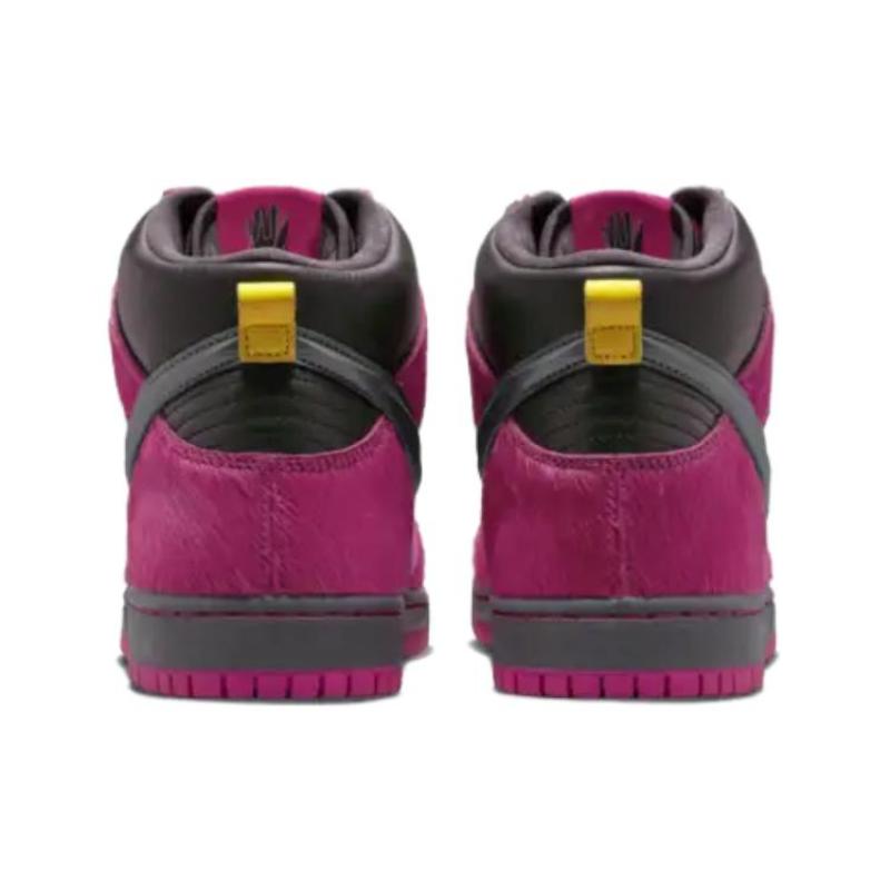 Nike Кеды для скейтбординга Sb Dunk High 'Run The Jewels Active Pink' DX4356-600