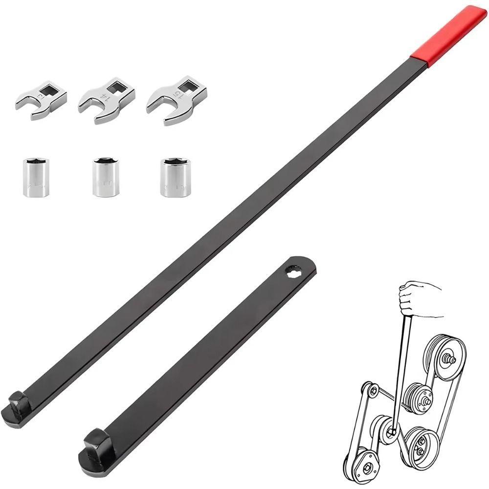 8 Pcs Interchangeable Open-End Belt Tension Adjuster Tool  Workshop Use