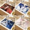 Anime Game A-Azue Lane Floor Mat Diatomite Floor Mat Fast Drying Odor Resistant Non Slip Bath Kitchen Mat