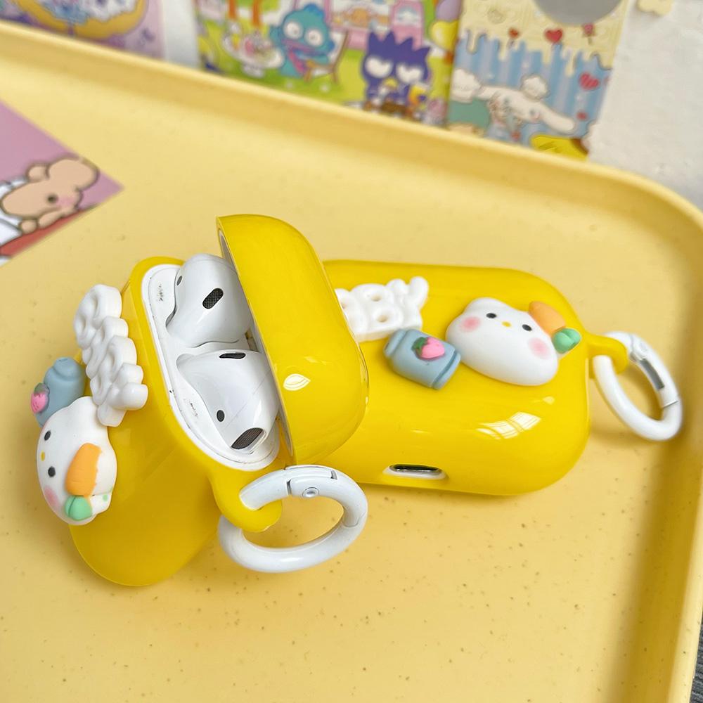 Силиконовые чехлы для Airpods 3 Чехол для AirPods 1 2 Чехол для хранения Полное покрытие Новые для Airpods Pro 2022 Чехлы Противоударные Износостойкие Мультяшные