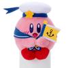Takara Tomy Arts Kirby of the Stars Bon Voyage Chokkori-san Kirby Plush Toy, Approximately 10cm Tall