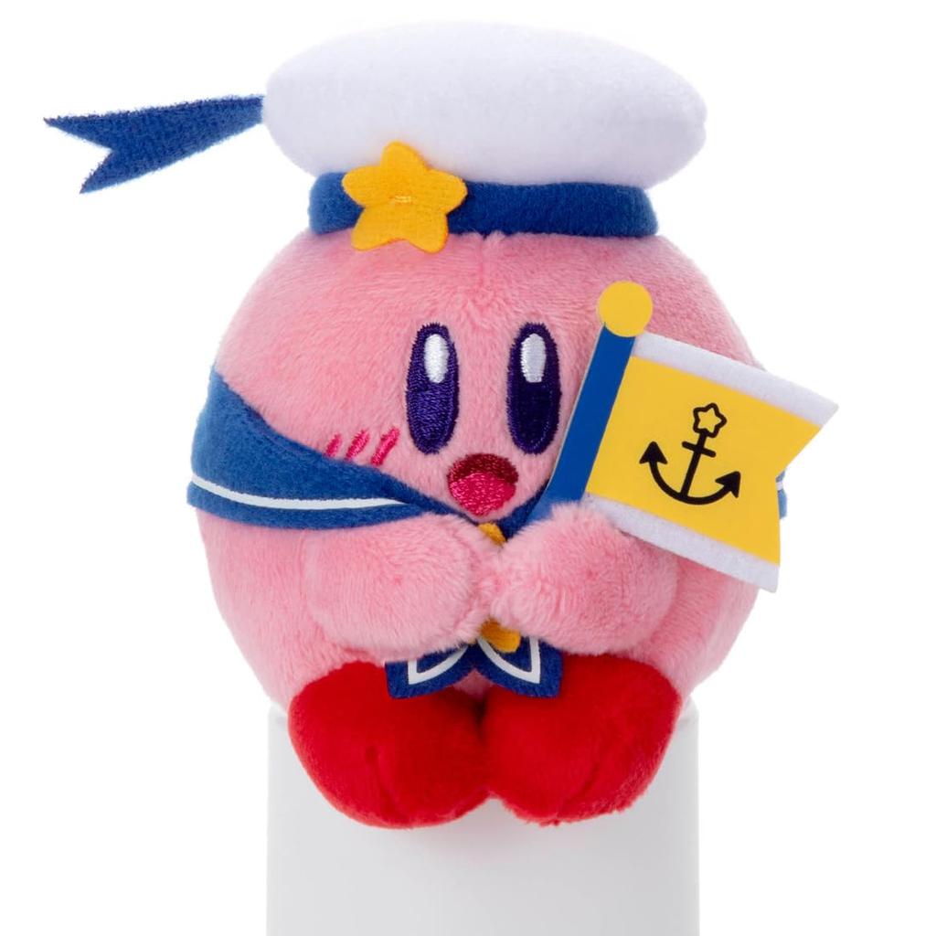 Takara Tomy Arts (TAKARATOMY A.R.T.S) Kirby of the Stars Bon Voyage Chokkori-san Kirby Plush Toy Height Approx. 10cm