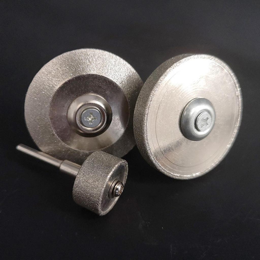 1 шт. Алмазный шлифовальный круг Сверло Многоцелевое Практичное Высокая твердость Резьба Шлифовка Шлифовальная насадка для Драгоценного камня Вольфрамовой стали