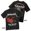 Metallica Unisex T-shirt Kill Em All 83 Summer Tour DistresseD