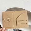 1/2PCS Portable Passport-Envelope Storage Bag Multi Purpose Kraft Paper Scrapbooking Ticket Holder Business Card Card Organizer
