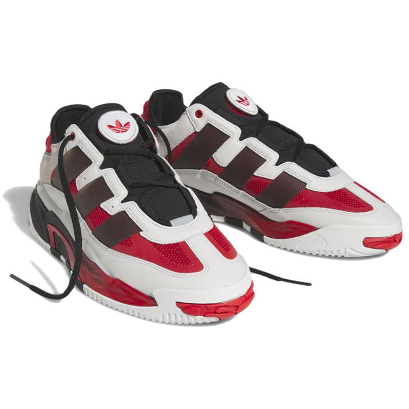 Adidas Кроссовки Niteball 'Crystal White Scarlet' H06508