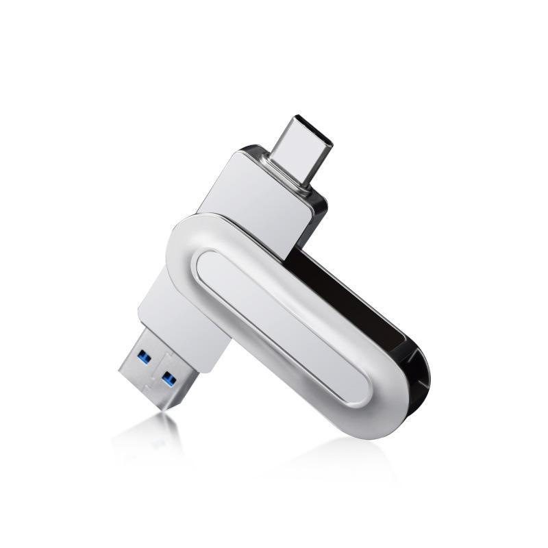 512GB Dual-Head USB Type-C High-Speed Flash Drive for Computers and Students (Available In 256GB and 128GB)