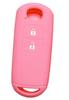 [IKT] Силиконовый чехол для смарт-ключа для автомобилей Mazda 2 кнопки светло-розовый/CX5/CX3/Demio/MPV/Atenza/Biante/и т.д.. Эксклюзивный дизайн и идеальный размер для