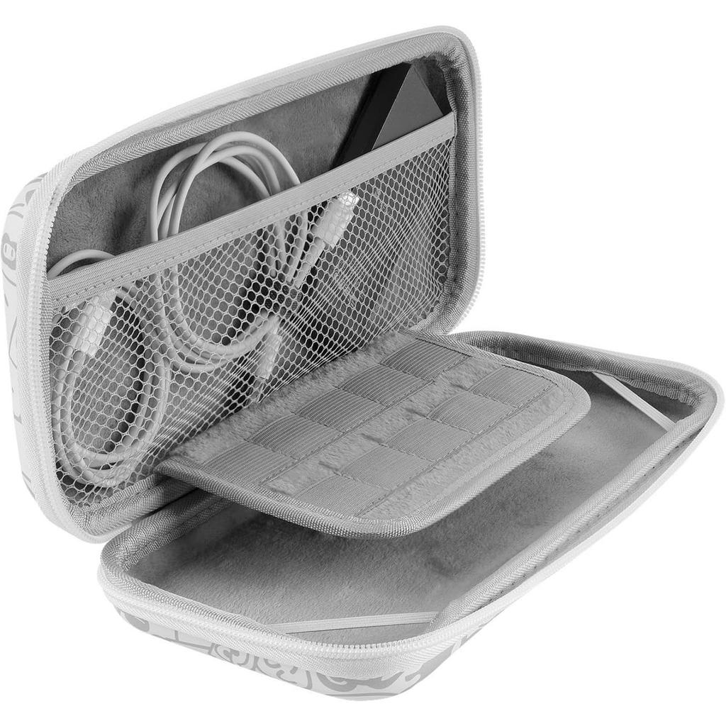 Чехол для переноски, совместимый с моделью Nintendo Switch OLED, легкий водонепроницаемый защитный чехол для хранения, аксессуары с 10 игровыми картриджами